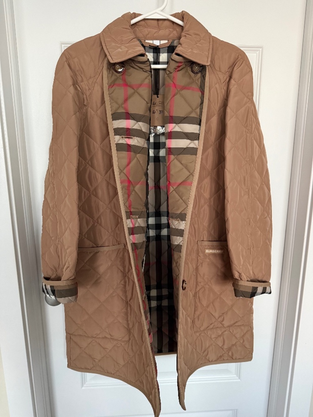 Burberry Diamond Quilted Coat - BNWT